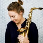 op locatie in Parc de Triomphe: Tineke Postma