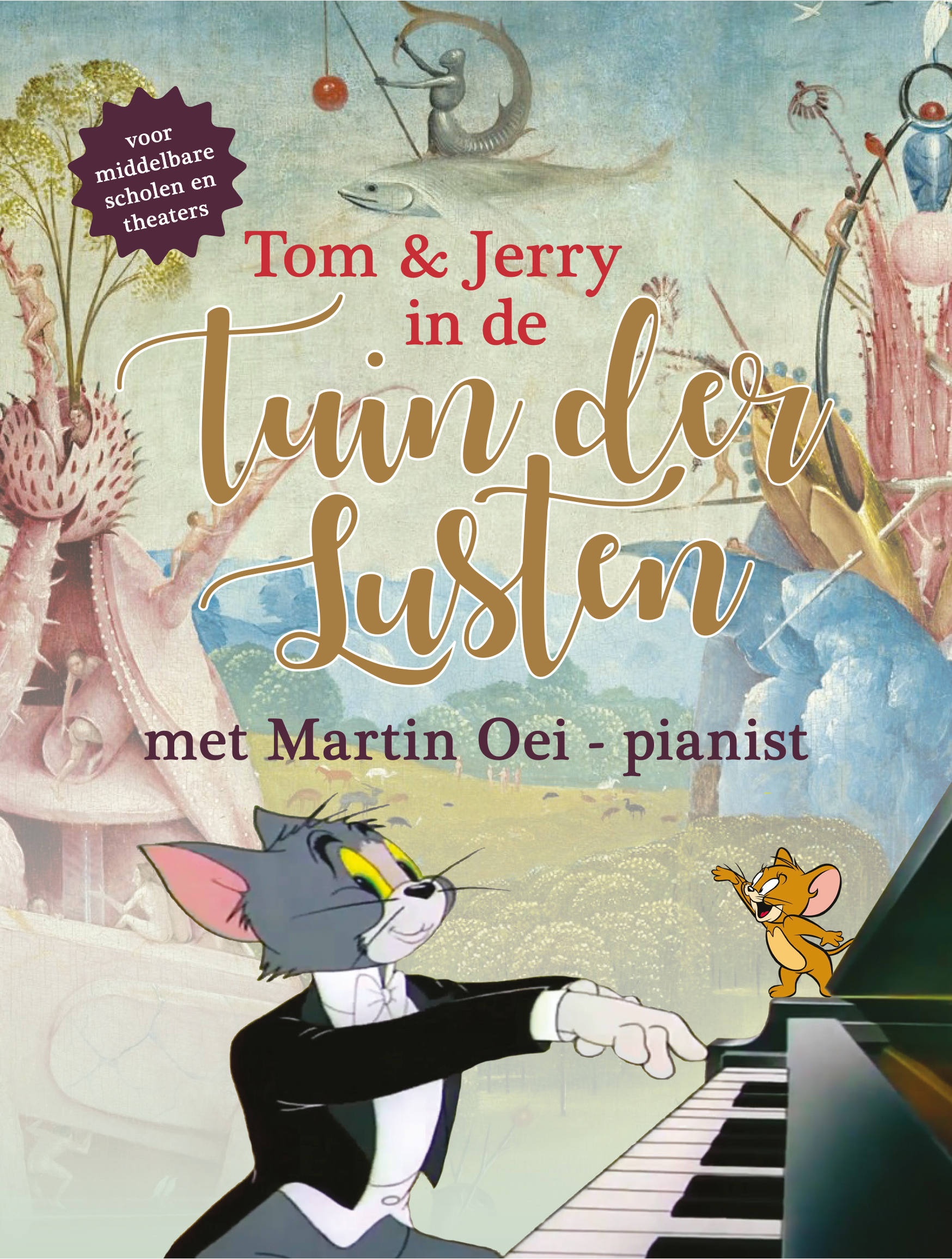 Pianofeest: Tom en Jerry in de Tuin der Lusten | Martin Oei