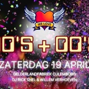 We Love 90's 00's - Het Ultieme Feest van de Jaren ’90 en ’00!