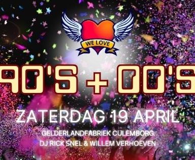 We Love 90’s 00’s – Het Ultieme Feest van de Jaren ’90 en ’00!