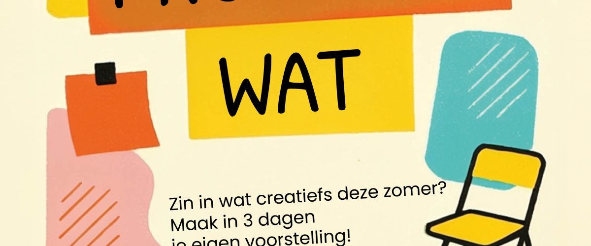 ‘We proberen wat’: voorstelling met en door jongeren van 12 t/m 26 jaar