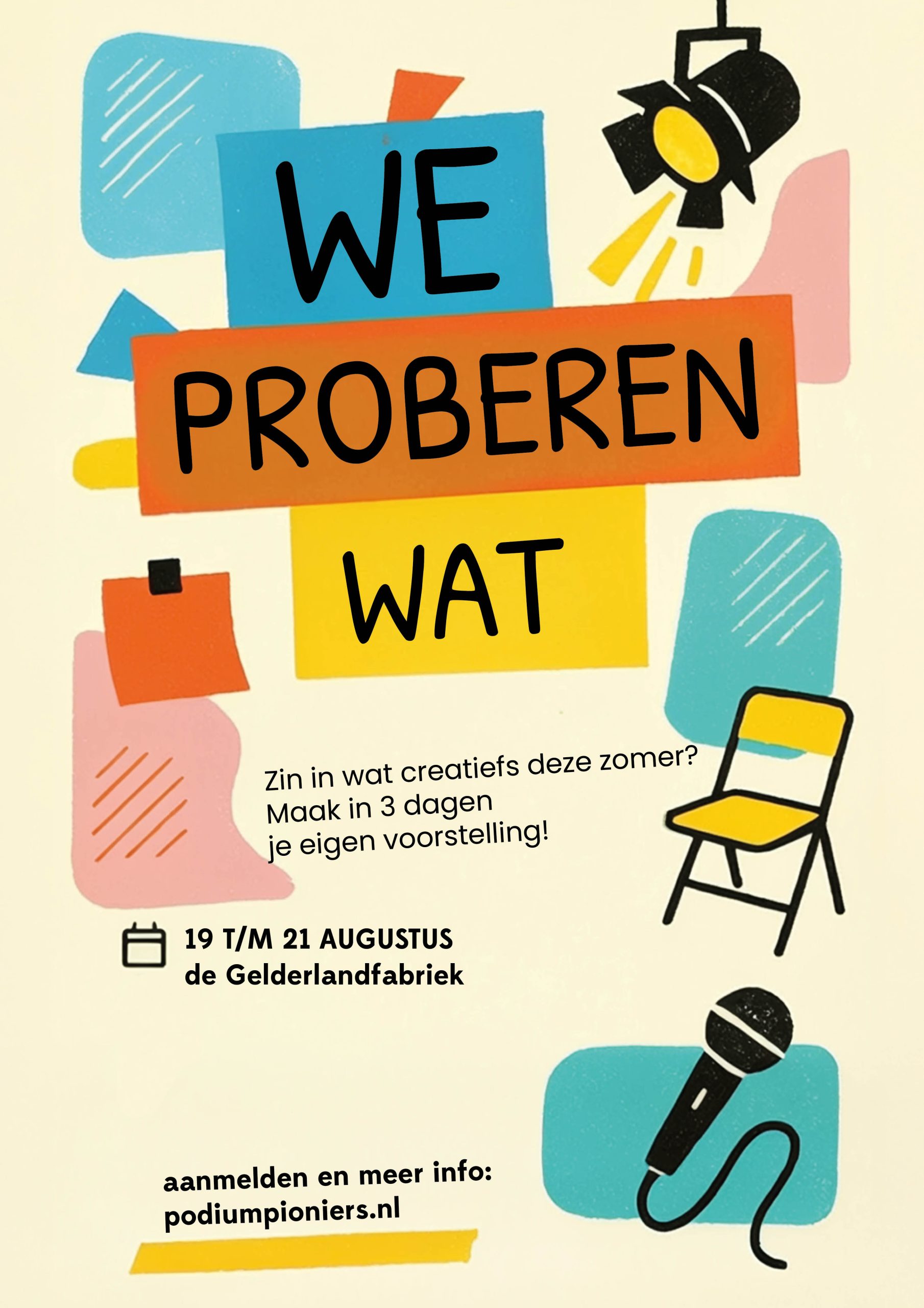 'We proberen wat': voorstelling met en door jongeren van 12 t/m 26 jaar